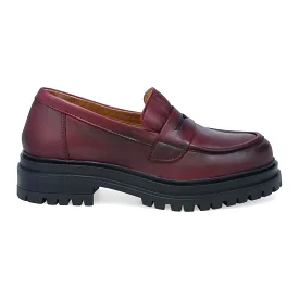 Miz Mooz Women's Legend Burgundy Leather