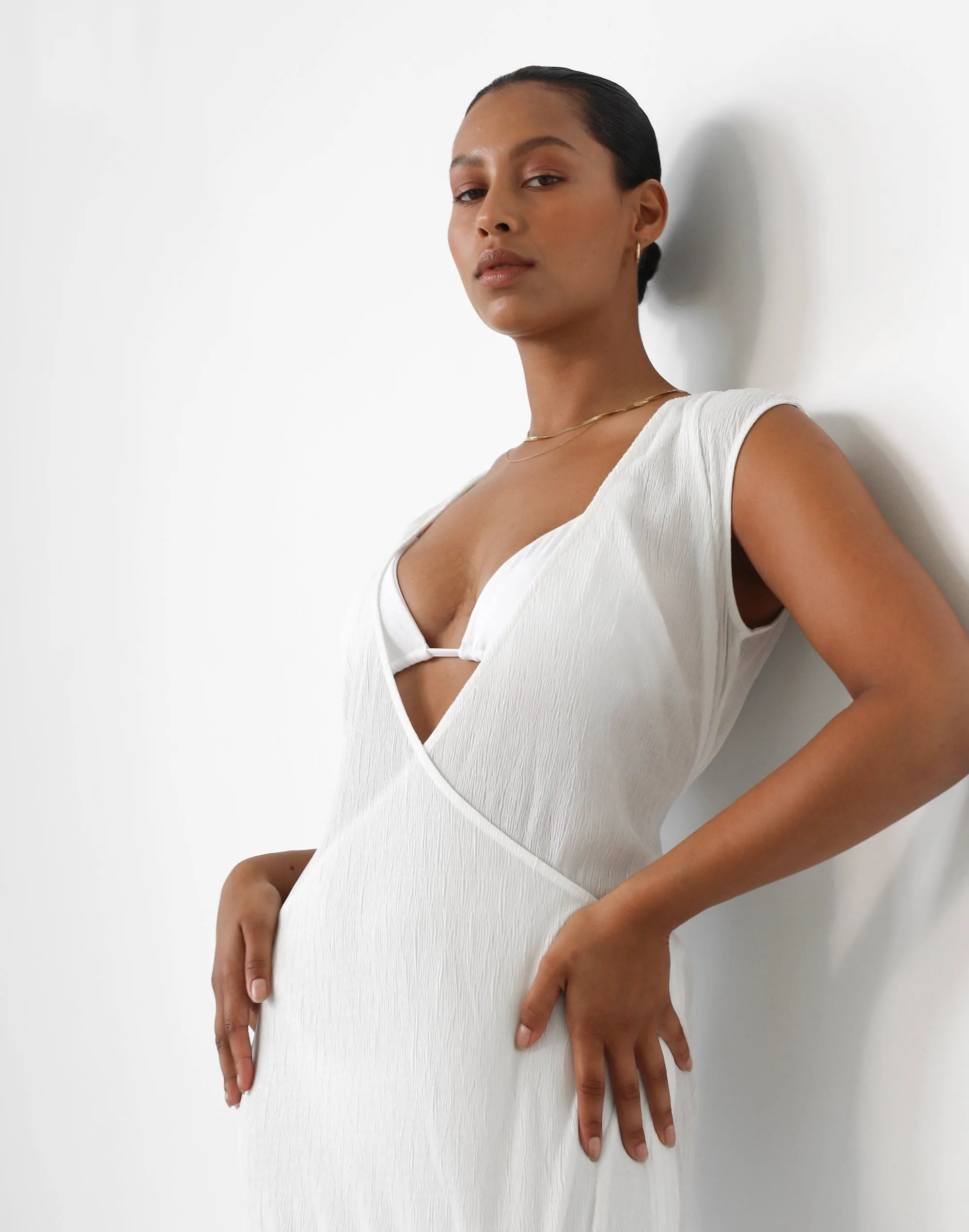 Nakuru Maxi Dress (White)