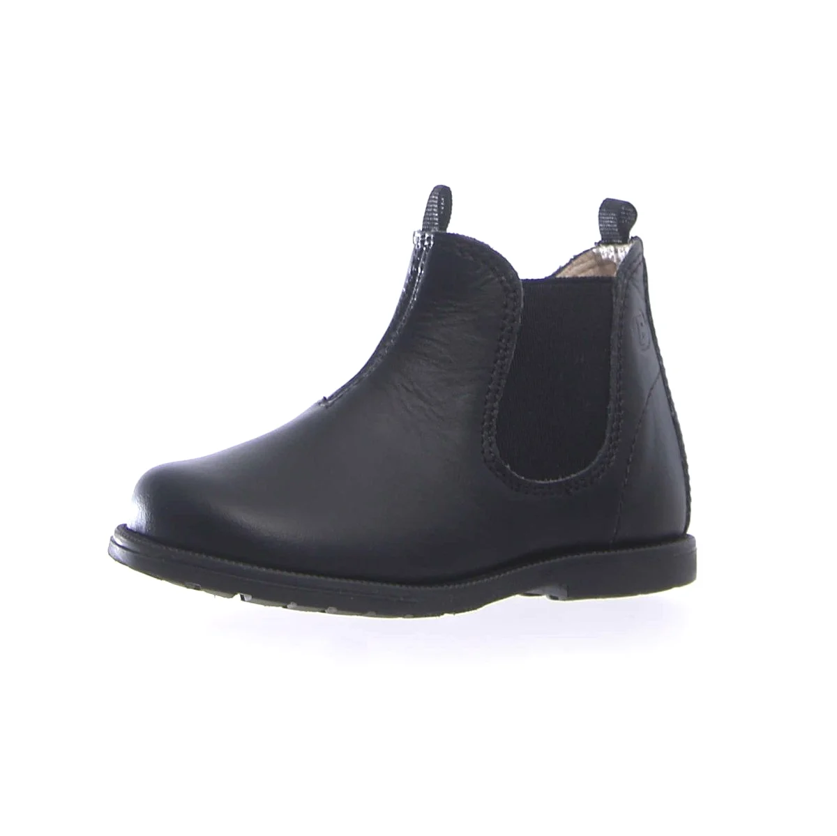 Naturino Toddler's (Sizes 23-26) Black Lea Chelsea Boot