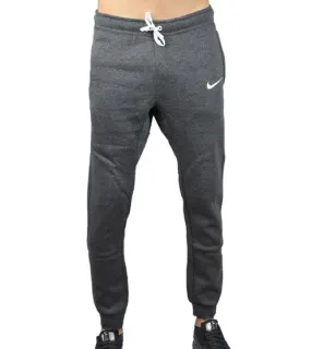 NIKE Men Team Club 19 Fleece Pants Herren Sport-Hose Trainings-Pants Fitness-Jogger AJ1468-071 Grau