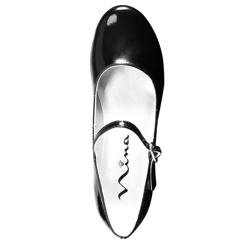 Nina Girl's Seeley Black Patent (Sizes 3.5-6)