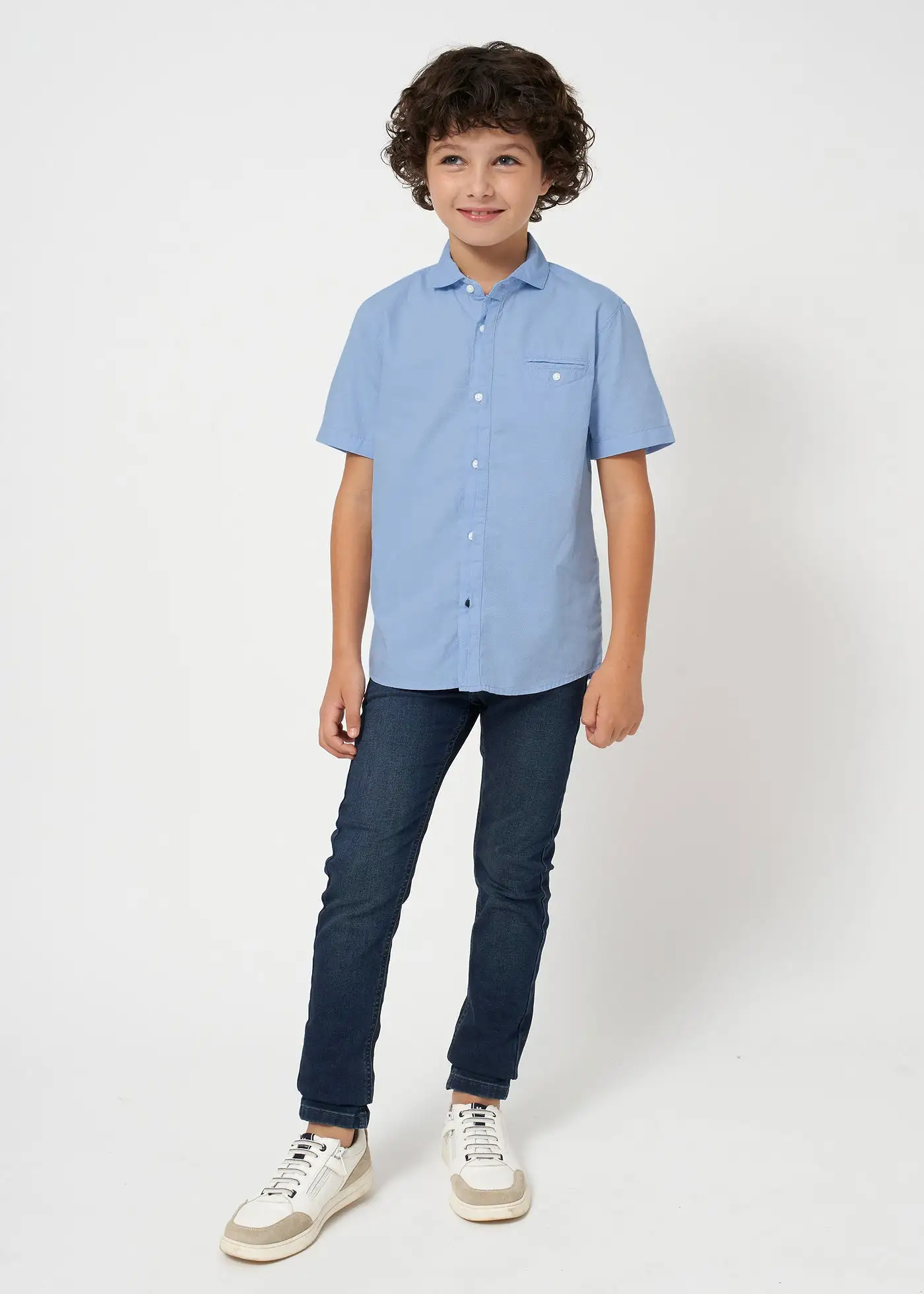 Nukutavake Boys Short Sleeve Dress Shirt_ 6116