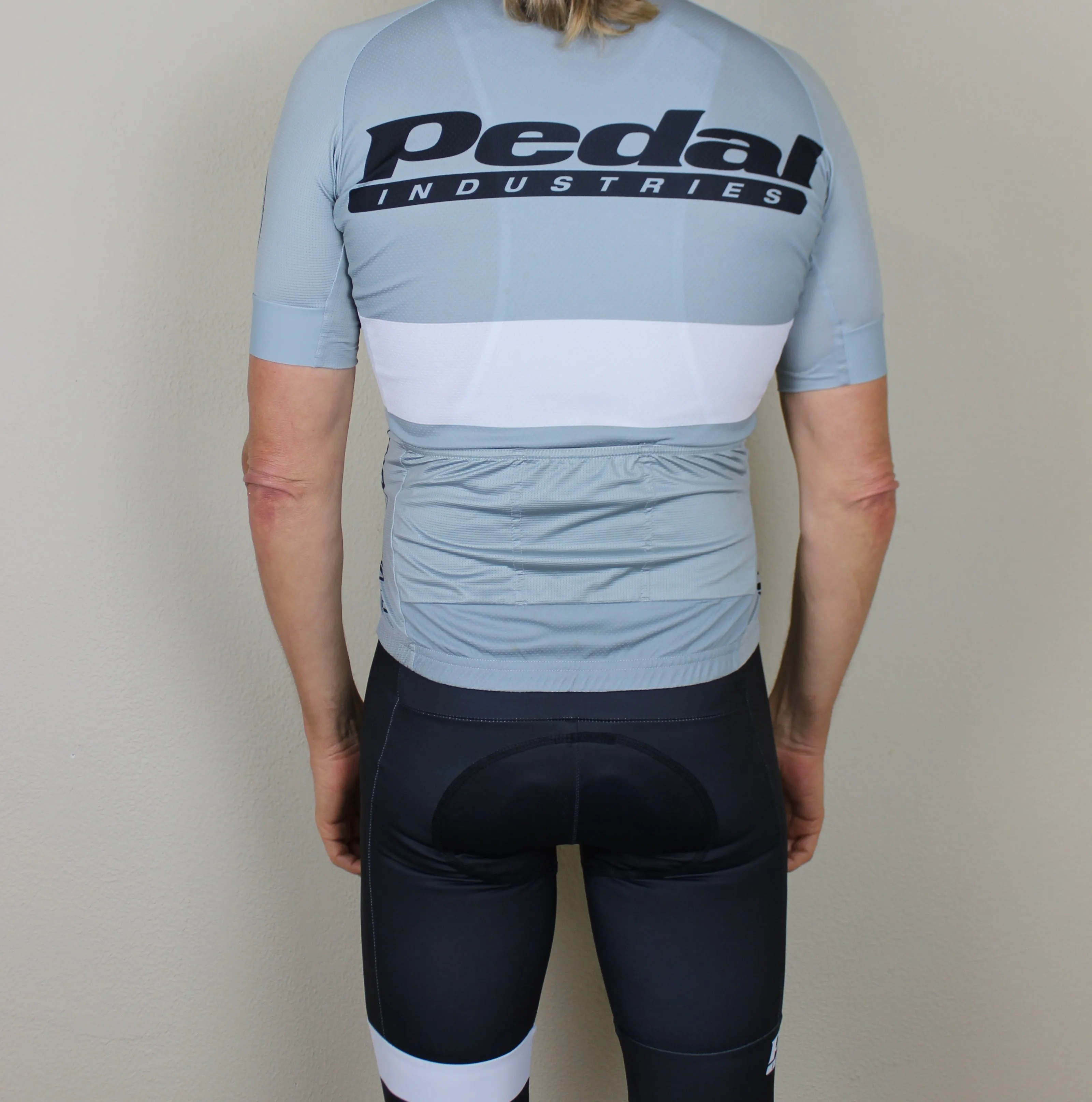 PEDAL industries '19 Team PRO JERSEY 2.0 HALF SLEEVE - GRAY