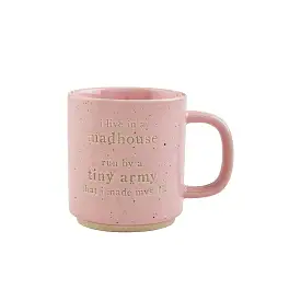 Pink Funny Mom Mug