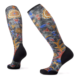 Royal Floral Print Target Cush Sock