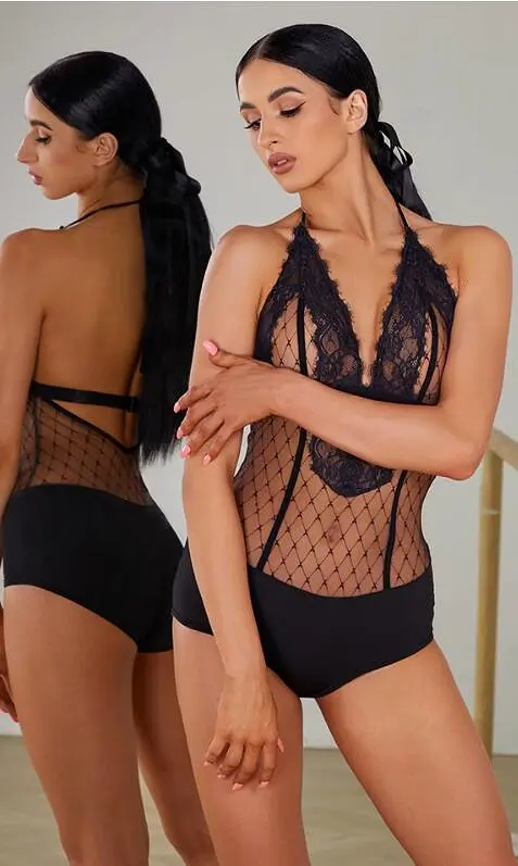 Sensual Black Practice Dance Wear | 2413