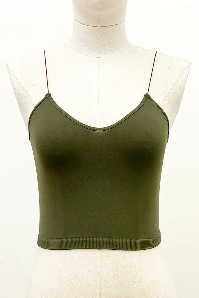 Skinny Strap Cami Top, 4 Colors