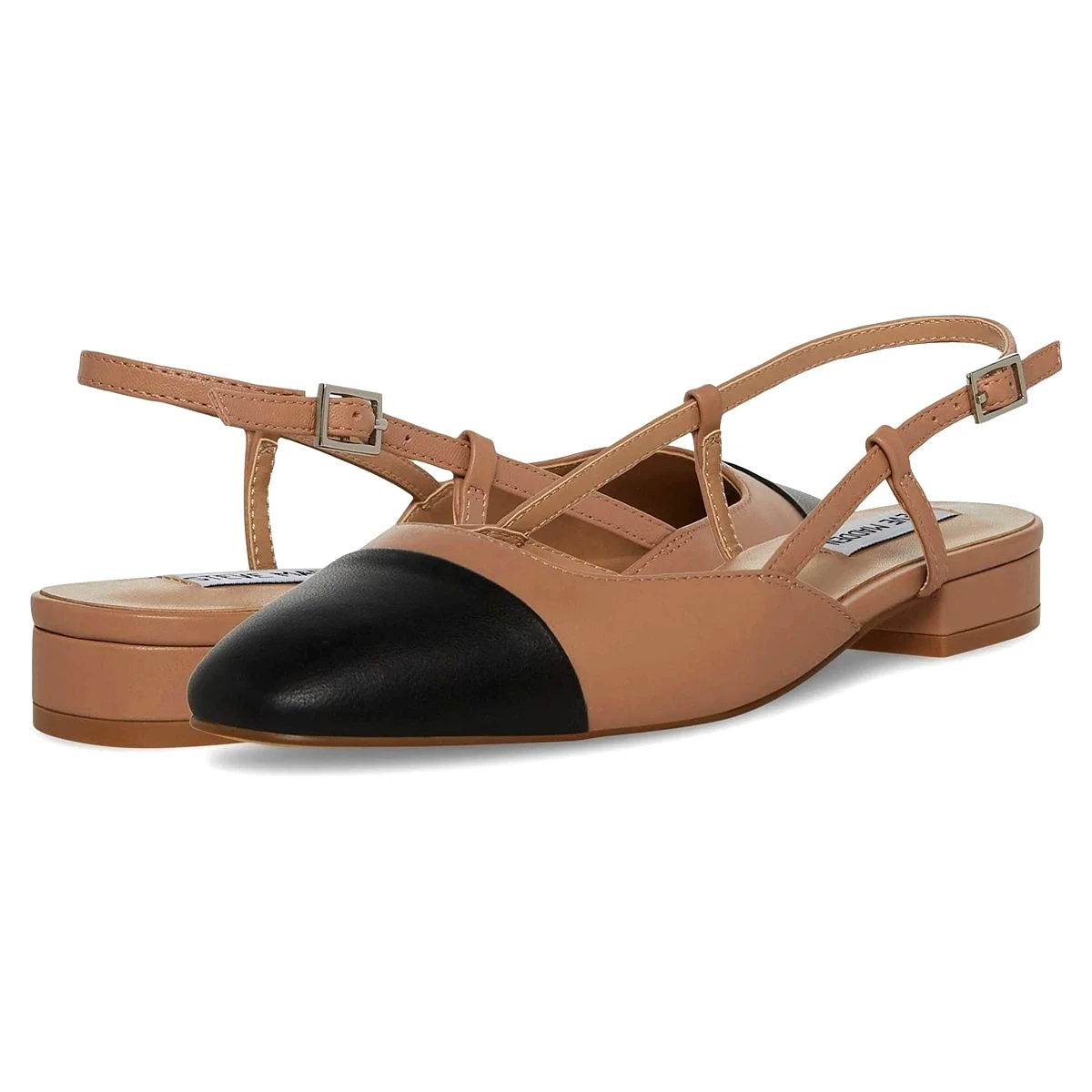 Steve Madden Women's Belinda Tan/Black