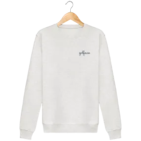 Sweat en coton bio brodé GOLFEUSE