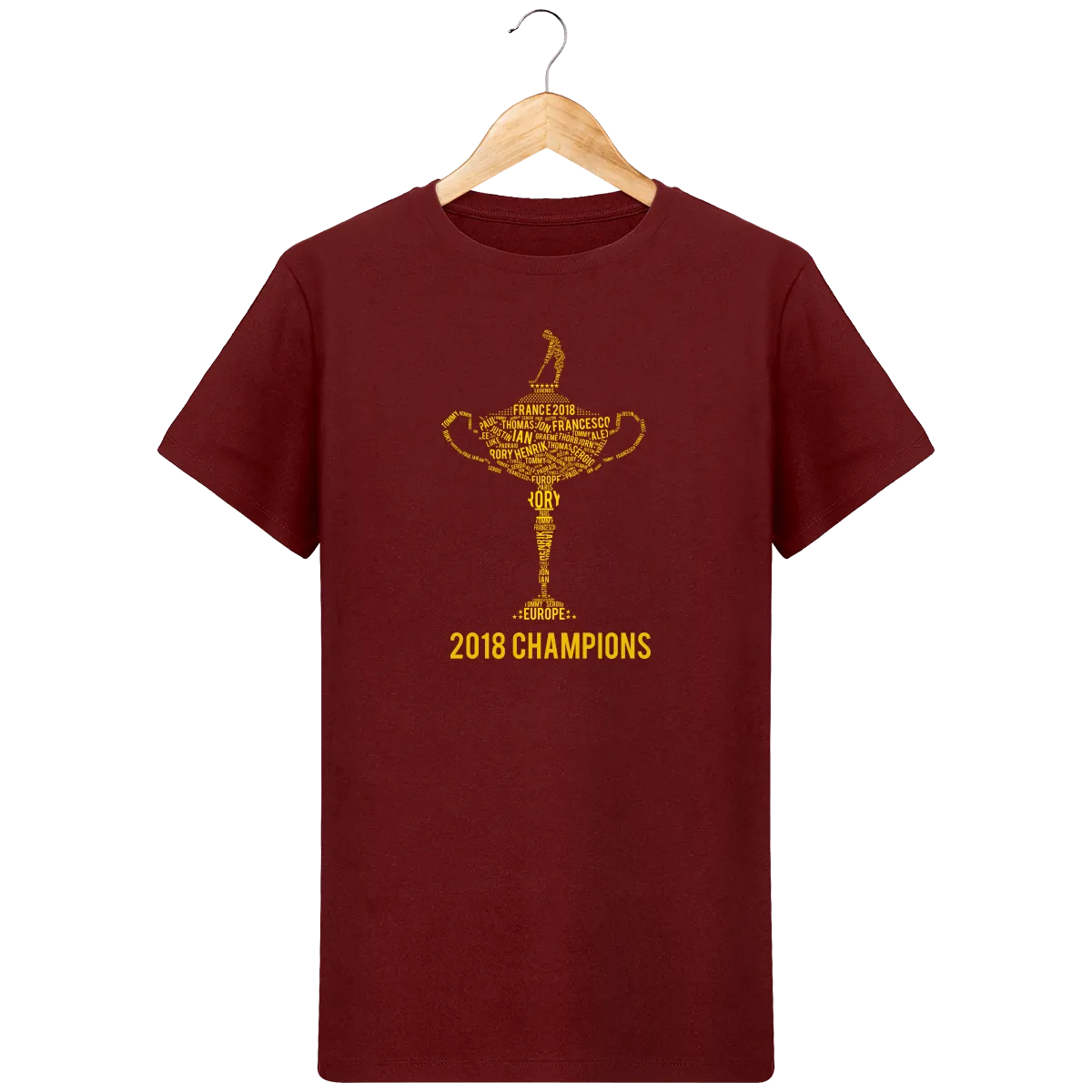 T-Shirt en coton bio 2018 RYDER CHAMPIONS