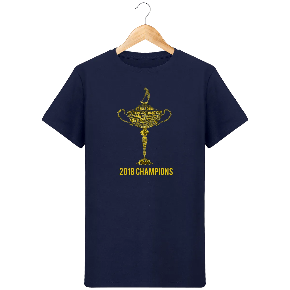 T-Shirt en coton bio 2018 RYDER CHAMPIONS