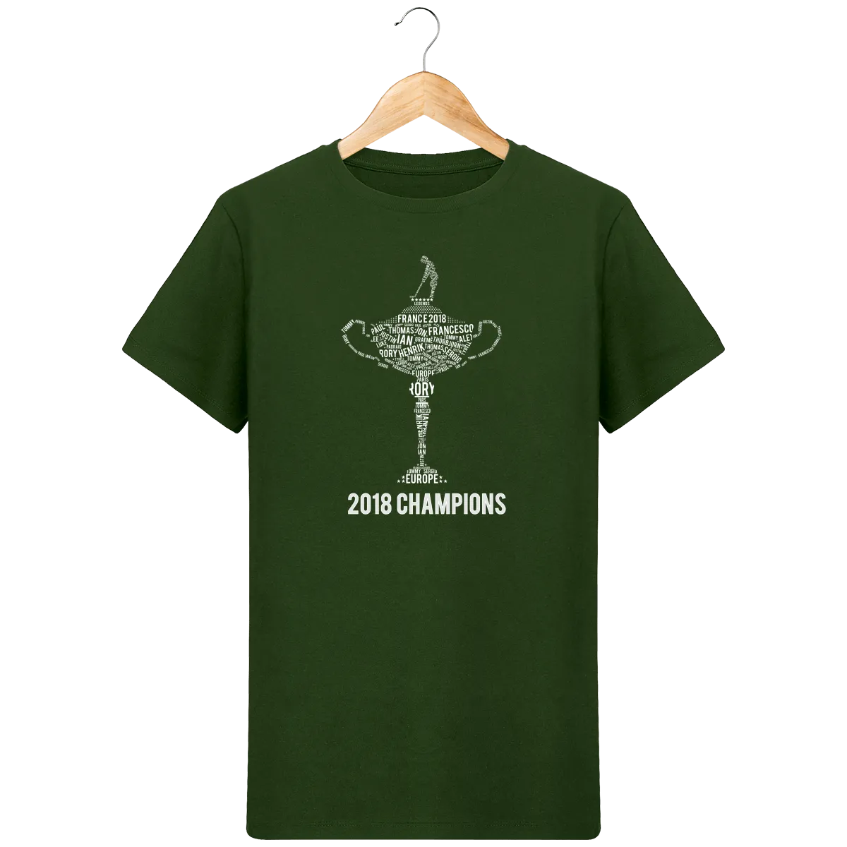 T-Shirt en coton bio 2018 RYDER CHAMPIONS