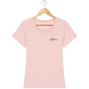 T-Shirt en coton bio brodé GOLFEUSE