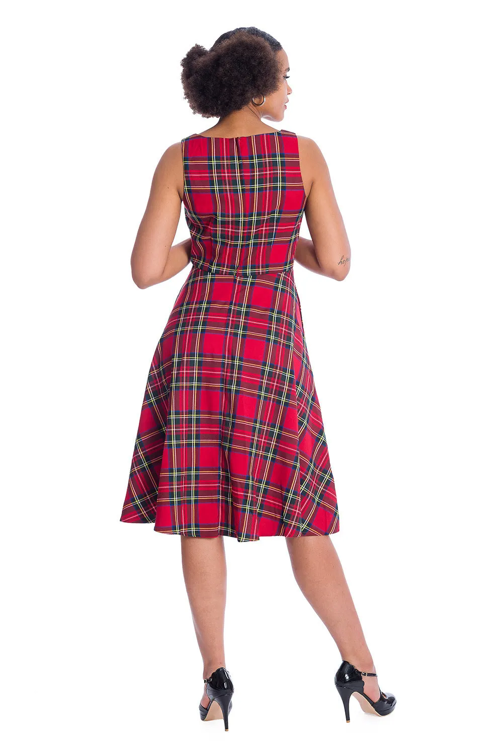 TARTAN GIRL DRESS