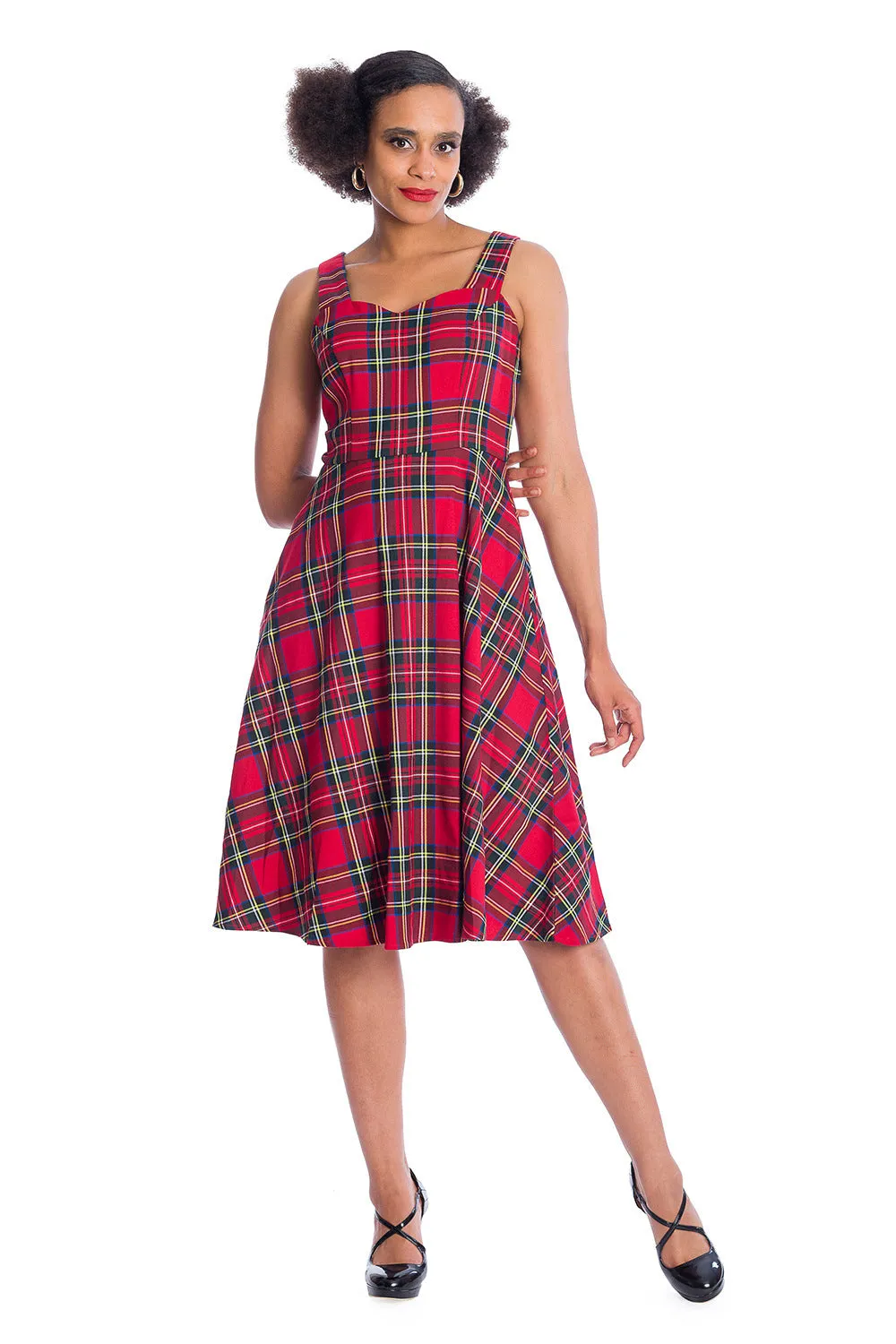 TARTAN GIRL DRESS