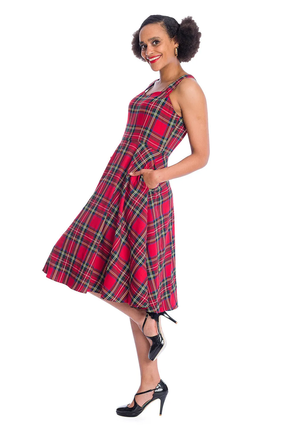 TARTAN GIRL DRESS