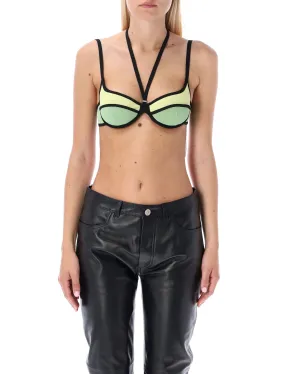 The Attico Halterneck Bra Top