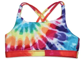 Tie Dye Sports Bra Top