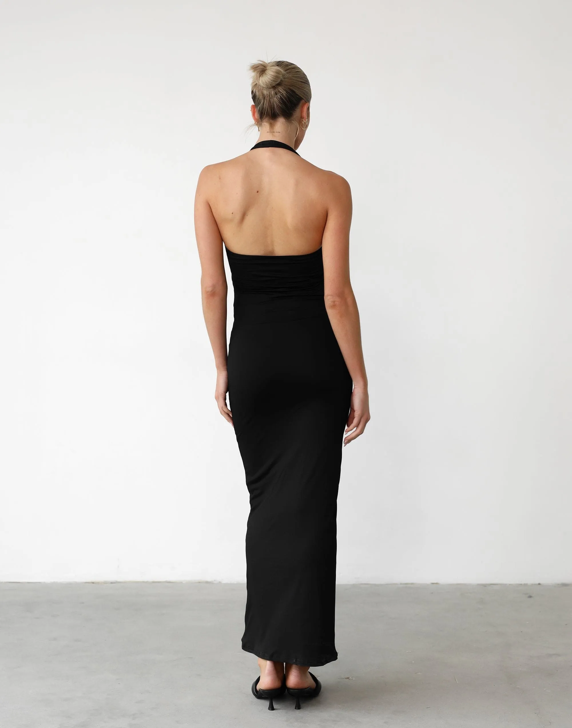 Veena Maxi Dress (Black)