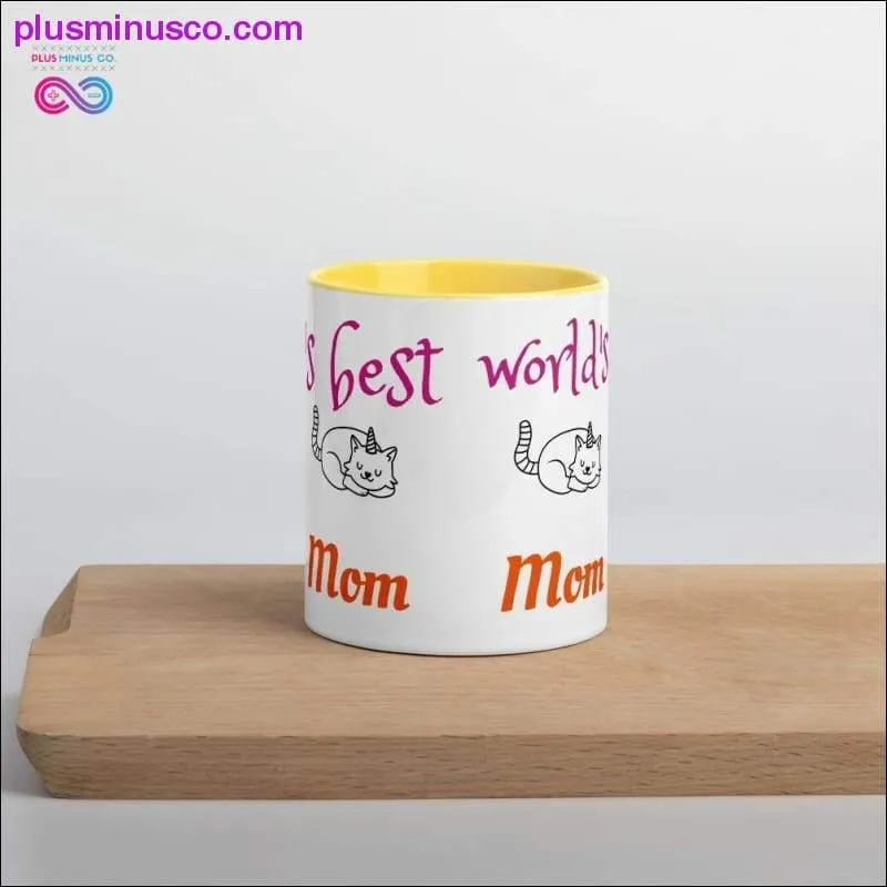 World's Best Cat Mom Mug | Mom Gift Idea | Gift For Cat Mom