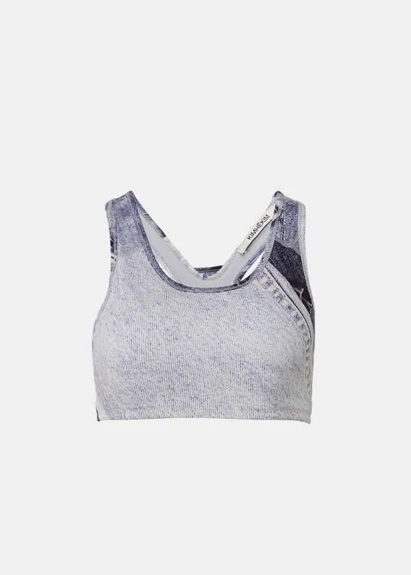 Yoga Bra Top - Blue