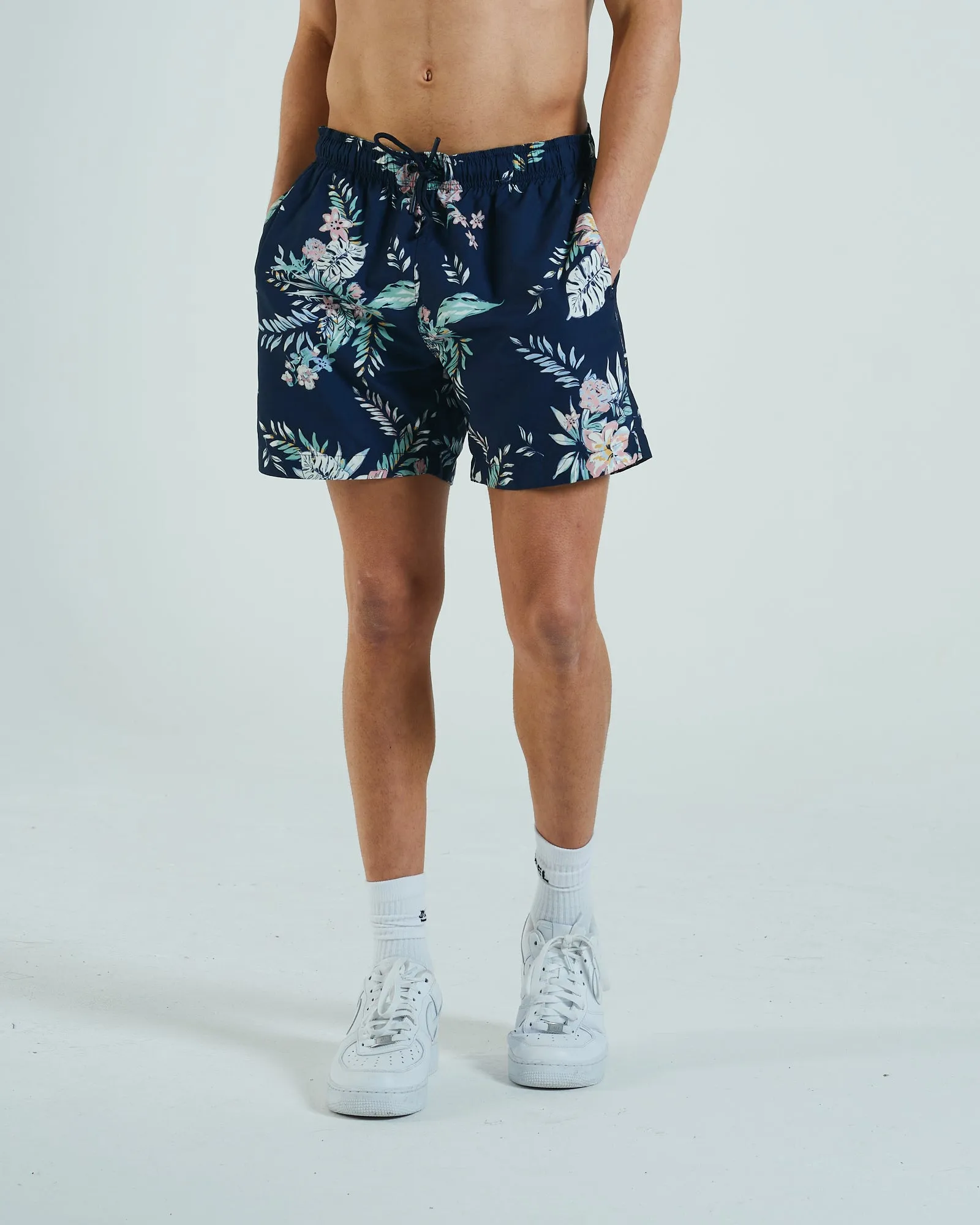 Zach Swim Short Floral Print