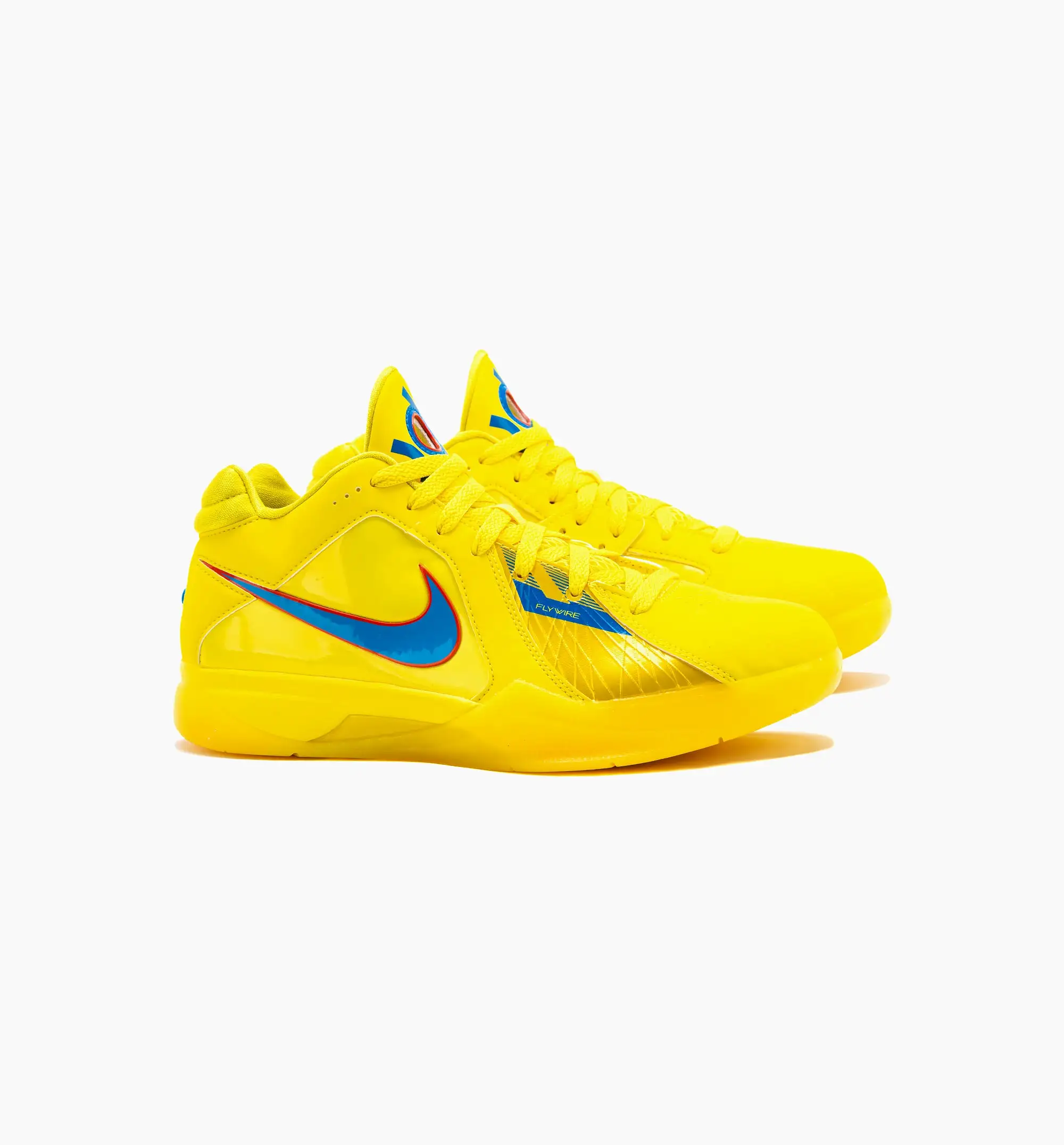 Zoom KD III Christmas Mens Lifestyle Shoe - Vibrant Yellow/Photo Blue/Team Orange